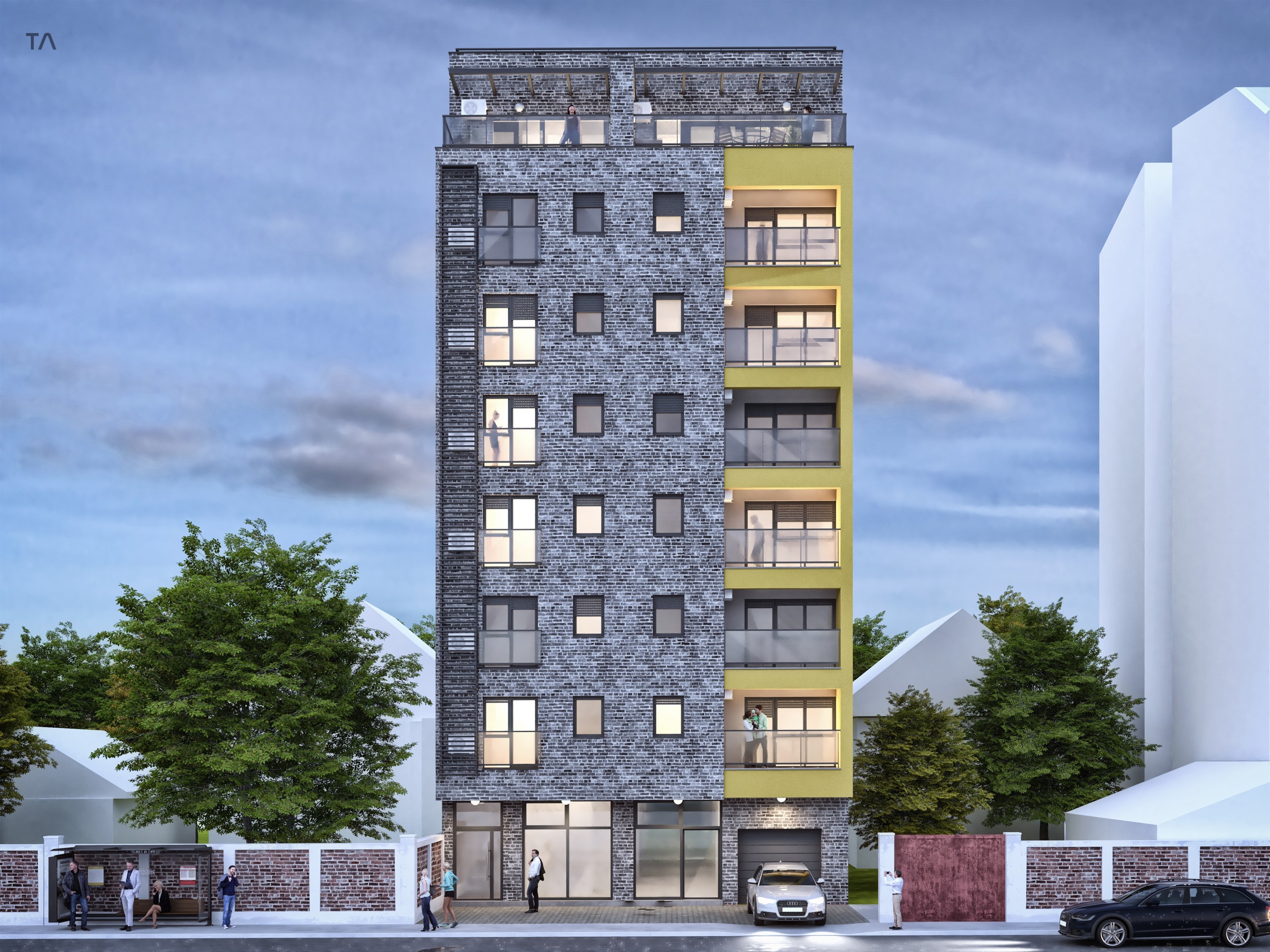 Residential Commercial Building